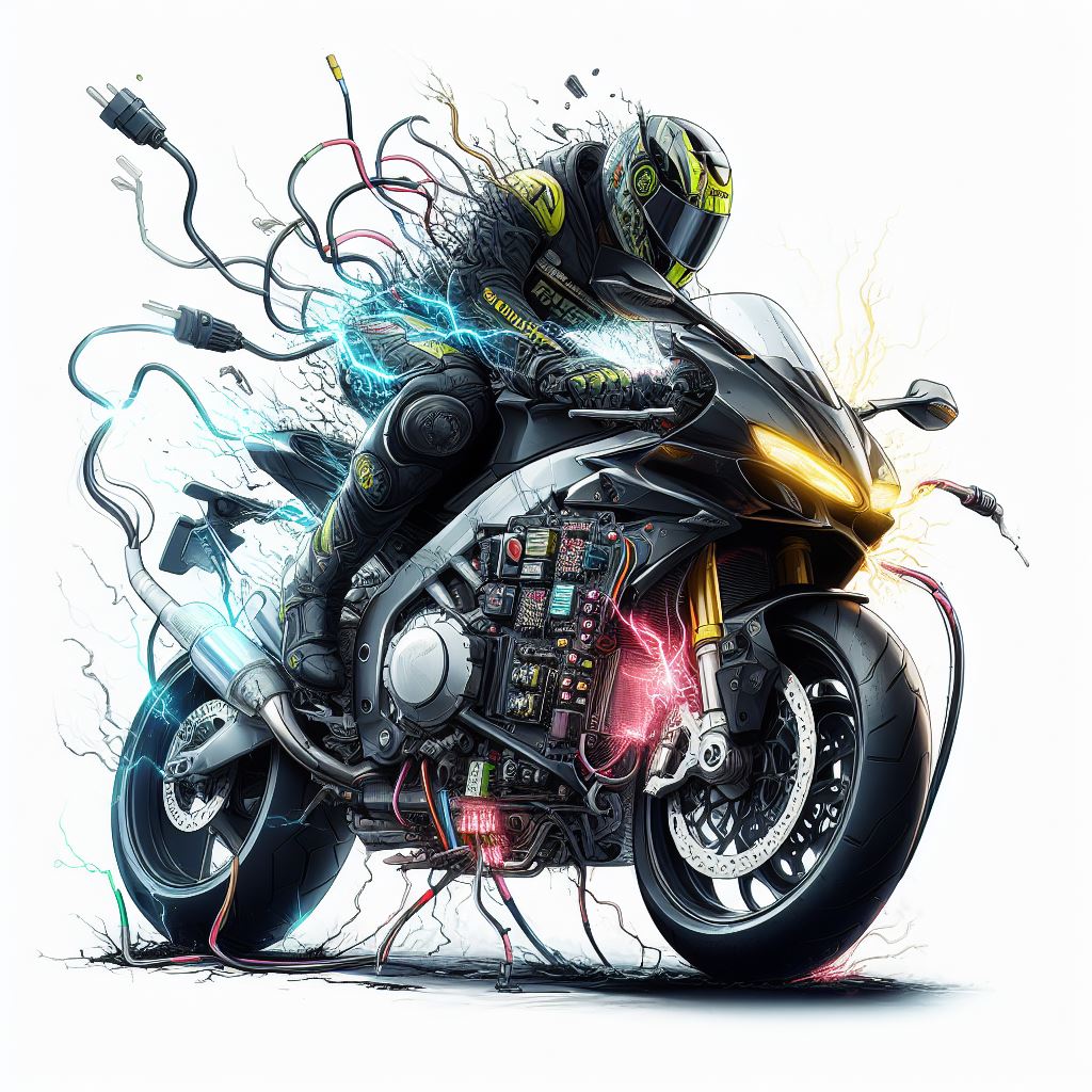 Motocikl - illustration